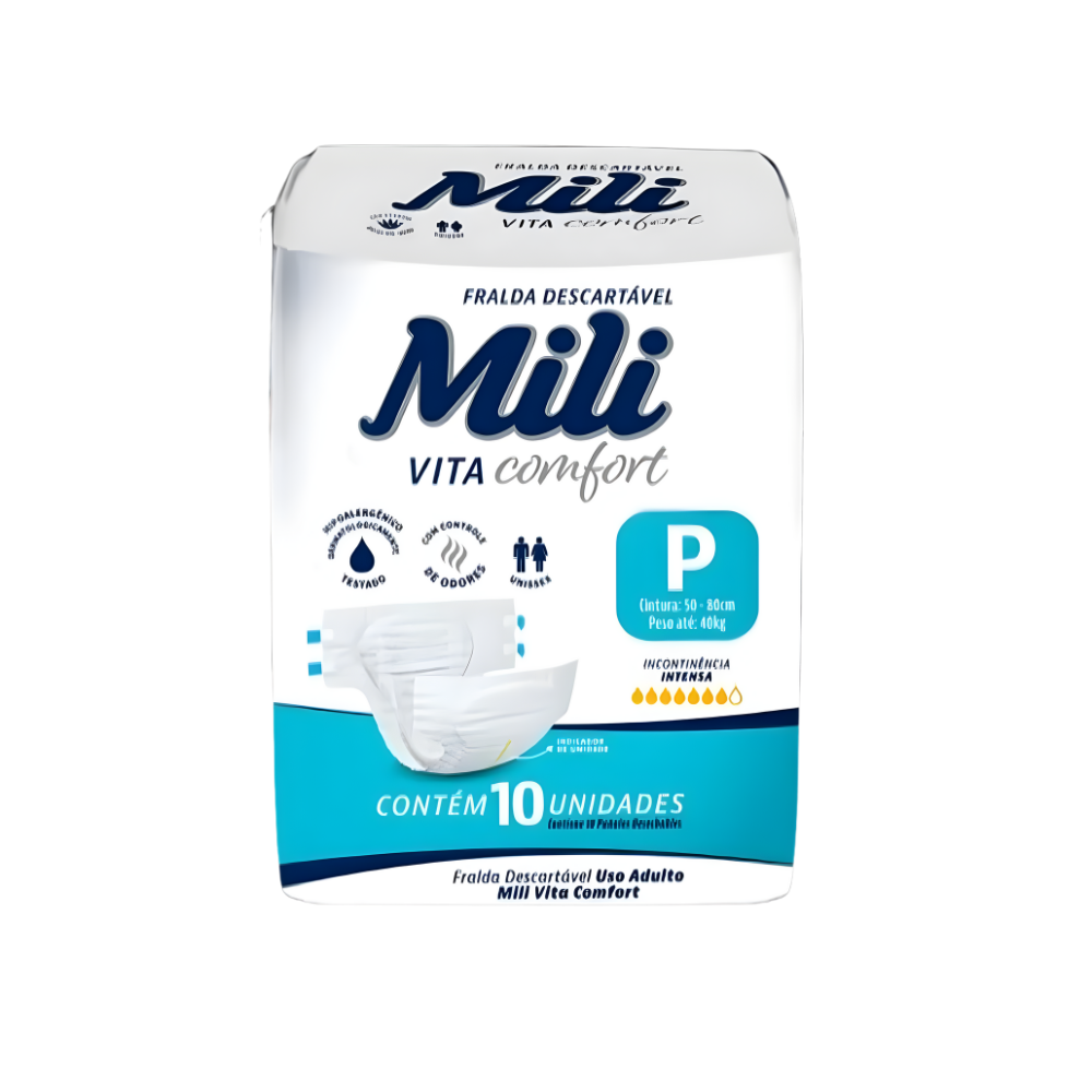 Fralda Geriátrica Mili Vita Comfort