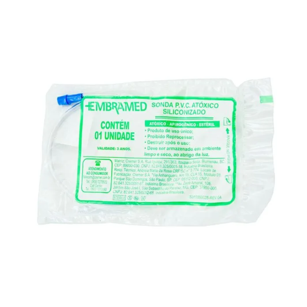 Sonda Uretral de Alívio Embramed - Estéril