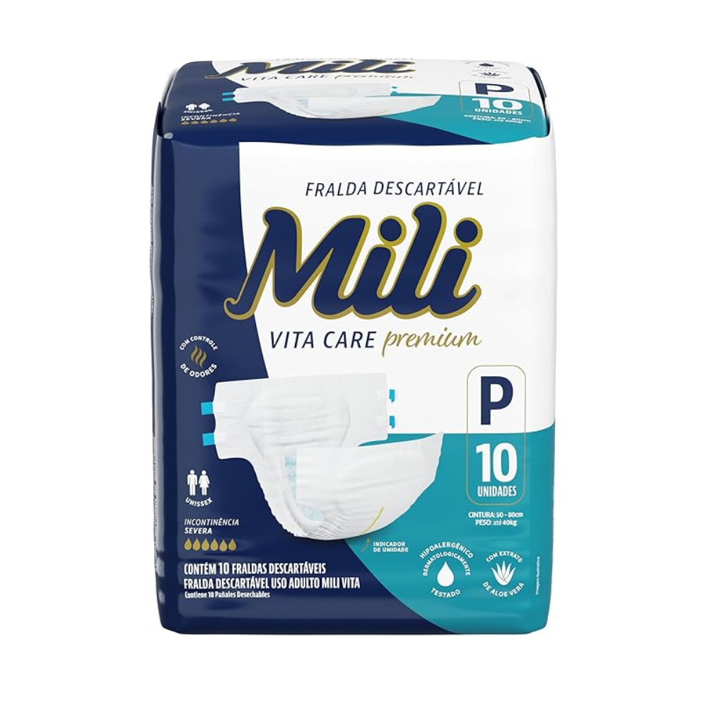 Fralda Geriátrica Mili Vita Care Premium
