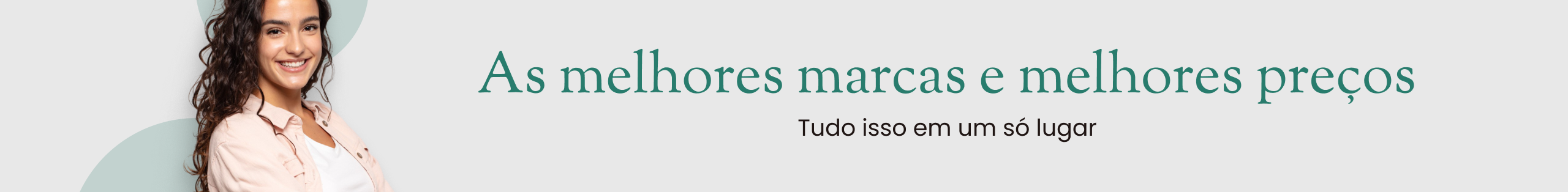 Banner com as melhores marcas